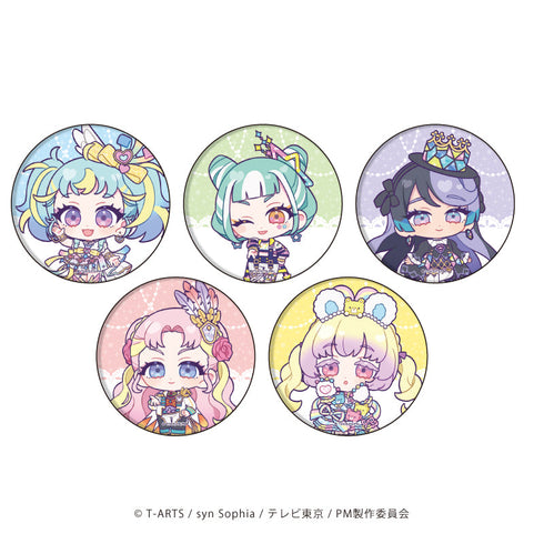 『ワッチャプリマジ!』缶バッジ 05/ブラインド(全5種) 衣装チェンジver.(ミニキャライラスト)